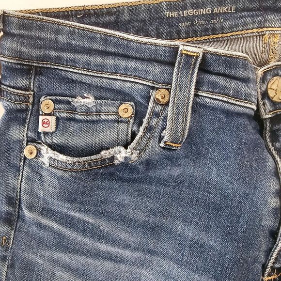 AG Jeans The Leggin Super Skinny Ankle/ Adriano Goldschmied Size 28 - Picture 6 of 8